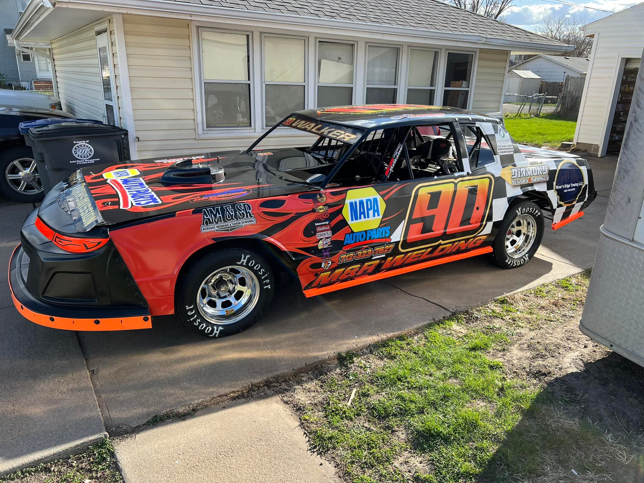 AM&SR race car #90